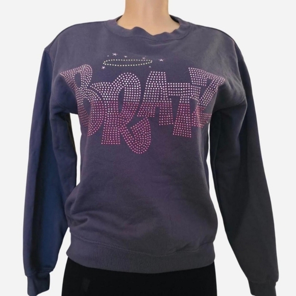 Bratz Tops - Bratz Crewneck Size S Wuth Rhinestones